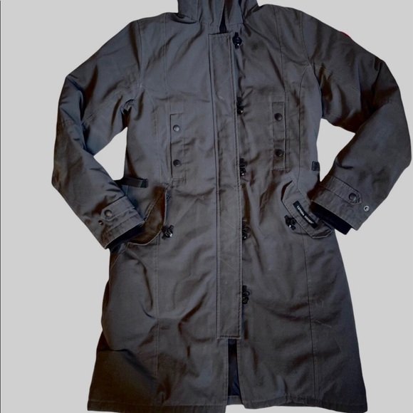 Canada goose Kensington coat with fur - Picture 2 of 14